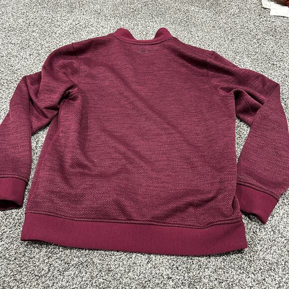 Men’s Under Armour Coldgear Loose Golf 1/4 Quarter Zip Pullover, Medium - Picture 2 of 9